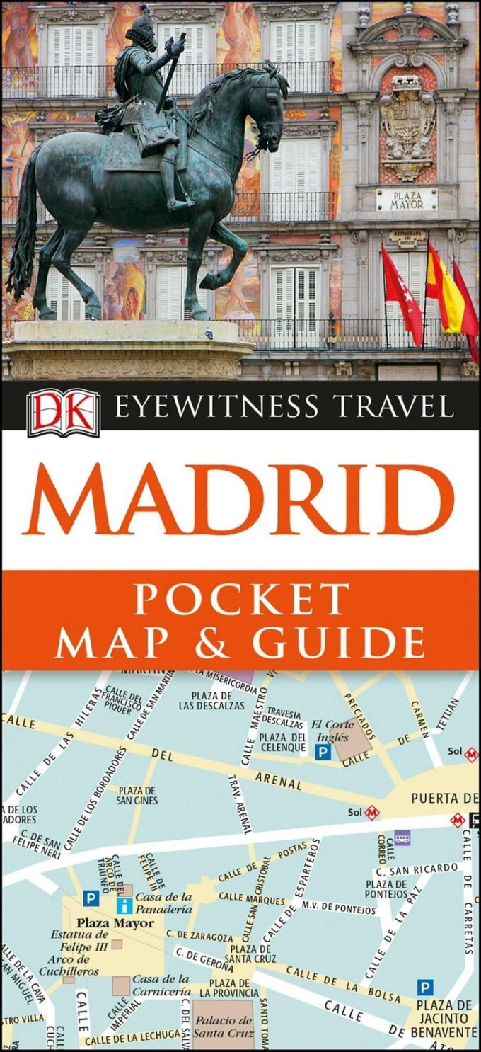 Madrid Pocket Map and Guide by DK Travel - Image 2